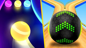 Going Balls Vs Dancing Road (Color Ball Run) Android iOS Mobile Gameplay (All Levels)