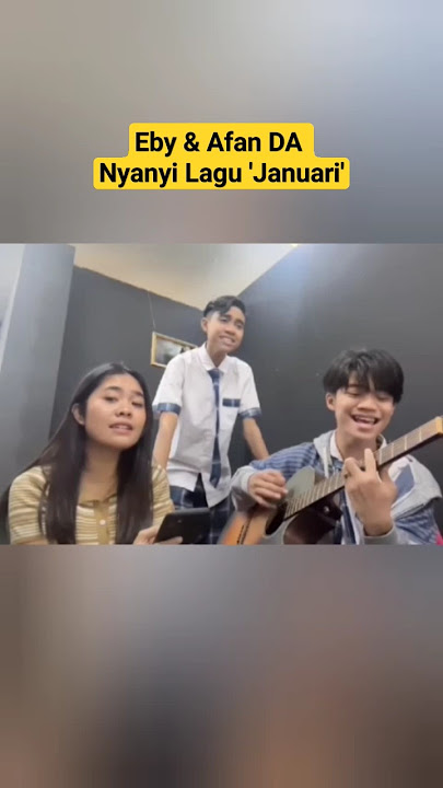 Eby DA & AFAN DA Nyanyi Lagu Januari Glenn Fredly