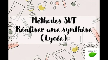 Comment Ecrire une synthèse en SVT ?