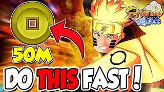 Omg!! You Gotta Do This *NEW* BOSS GLITCH TO GET 50M RYO & LEVEL UP FAST In Shindo Life....