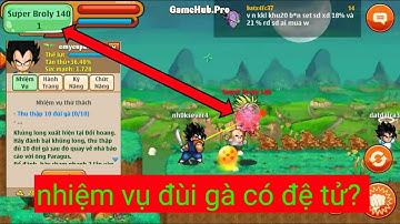 Ngọc Rồng - nhiệm vụ đùi gà làm đệ có khó không? | ThanhTú Gaming