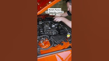 How Fast Can You Install a Catch Can?