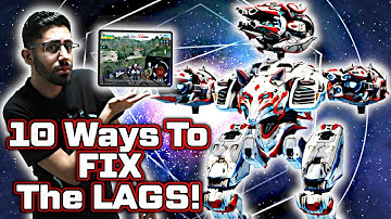 10 Ways To REDUCE The LAGS and IMPROVE Performance Of Your Mobile - War Robots WR guide