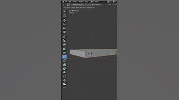 Make a table FAST in Blender 3.3 with loop cuts and extrude #shorts