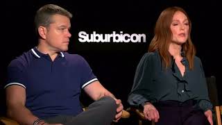 George Clooney, Julianne Moore and Matt Damon discuss Harvey Weinstein