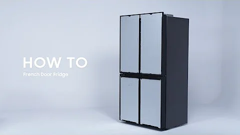 Bespoke Refrigerators: French Door Panel Installation Guide | Samsung