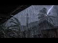 Heavy Rain &amp; Steady Storm Sounds ⛈️ (No Ads) | Stop Overthinking &amp; Calm Your Mind