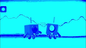 Numberblocks blue effect and g major +robot