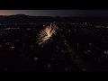 4k Fourth of July 2020 fireworks, drone footage from Azusa, Covina, Baldwin Park, Irwindale CA