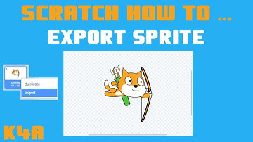 Scratch How To - Export Sprite