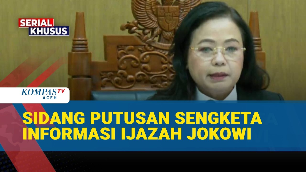 Sengketa Informasi Ijazah Jokowi Disidangkan di KIP, UGM Ikut Jadi Pihak