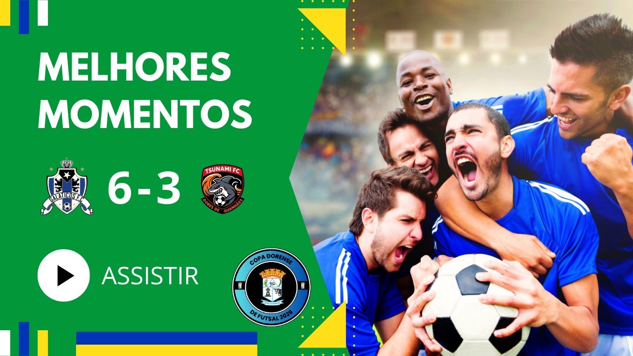 MELHORES MOMENTOS DA GRANDE FINAL DA COPA DORENSE DE FUTSAL 2026