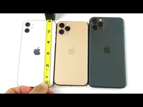 어떤 크기의 iPhone 11을 구입해야합니까?