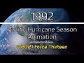 1992 Pacific Hurricane Season Animation v.2