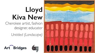 Lloyd Kiva New, Untitled (Landscape)