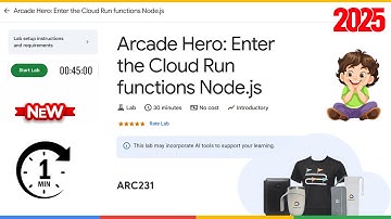 Arcade Hero: Enter the Cloud Run functions Node.js | GSP231