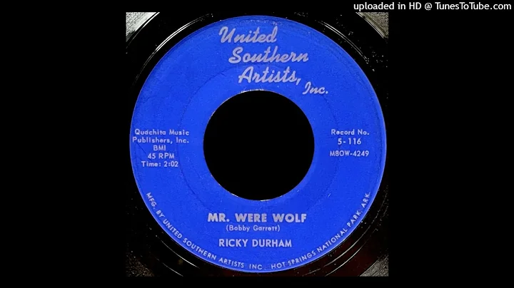 Ricky Durham - Mr. Were Wolf - United Southern Art...