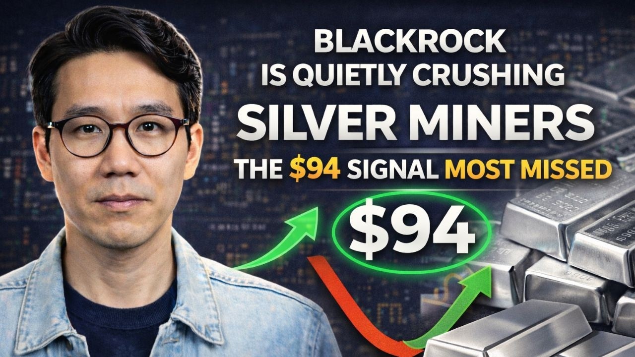 BlackRock Is Quietly Crushing Silver Miners | The $94 Signal Most Missed
