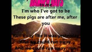 Video thumbnail of "My Chemical Romance Bullet Proof Heart Lyrics"