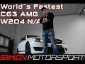 Mercedes C63 AMG W204 / The Worlds Fastest / SimonMotorSport