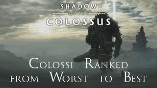 Ranking the Colossi of Shadow of the Colossus from Worst to Best