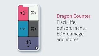 Dragon Counter - MTG Life Tracker App screenshot 1