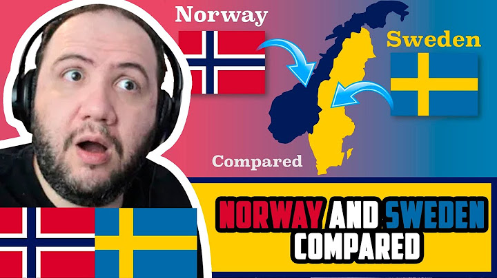 🇳🇴🇸🇪 Norway and Sweden Compared | TEACHER PAUL REACTS NORGE  OG SVERIGE
