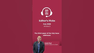July 2025 Editor’s Picks: Article 3