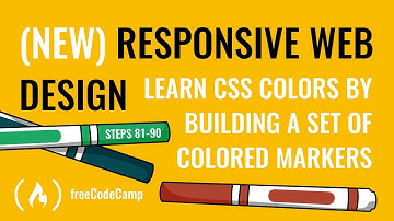 Learn Basic CSS by Building a Set of Colored Markers - Steps 81-90