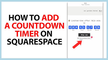 How to Add a Countdown Timer in Squarespace in 2025