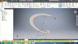 TUTORIAL#13 AUTODESK INVENTOR 2018 'SPIRAL' and 'FLAT PATTERN' SPIRAL COIL