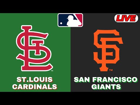 🔴LIVE : San Francisco Giants Vs St. Louis Cardinals | MLB 2025 | MLB Live Baseball Score