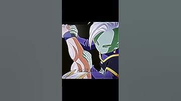 Goku Scared Zamasu🔥😂||#anime #trending #edit #dragonballz #dragoball #dbheros #goku #trolledit