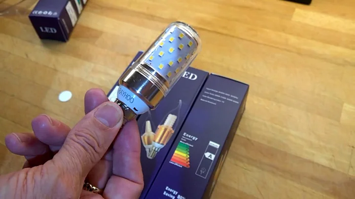 E14 SES LED Bulbs review 12w