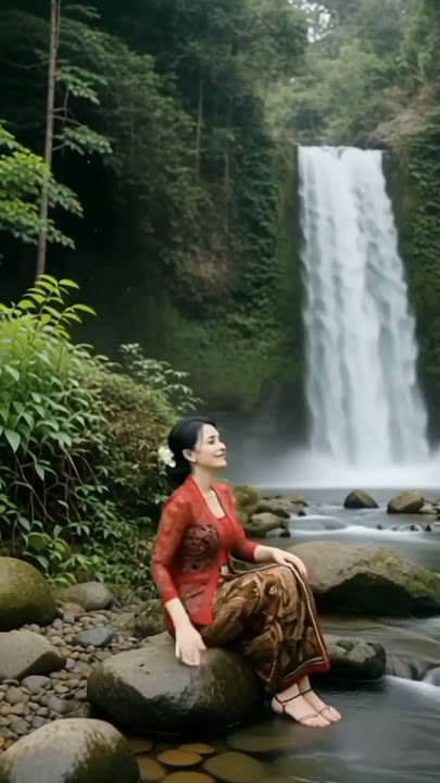 Tania #gadisdesa #wisata #nature #kebaya #dangdut #yukberdoa