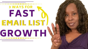 How to Grow An Email List Fast and with Free Tools
