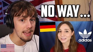 American Reacts to 15 GERMAN Brands YOU Pronounce Wrong...