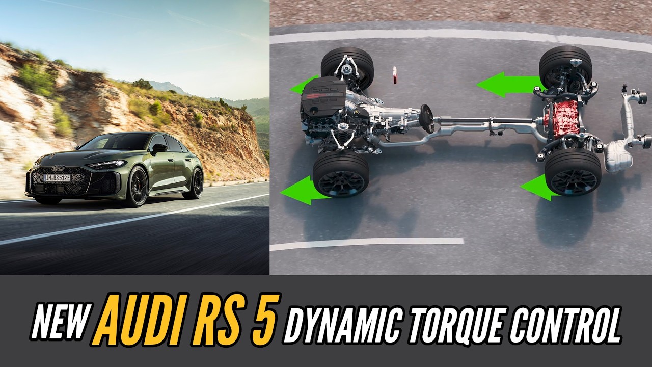 New Audi RS 5: Quattro with Dynamic Torque Control Explained | AUTOBICS