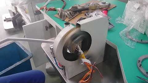 Table type coil taping machine for small coil