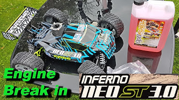 Kyosho Inferno NEO ST 3.0 - Episode 4 - Engine Break in and first run