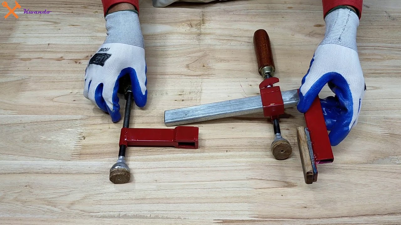 DIY Tool | Homemade F clamp and attachments