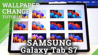 How to Change Wallpaper in SAMSUNG Galaxy Tab S7 – Desktop Update screenshot 4