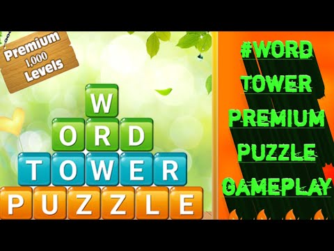 Word Tower Premium Puzzle gameplay, Word Tower Premium Puzzle game, Word Tower Premium Puzzle