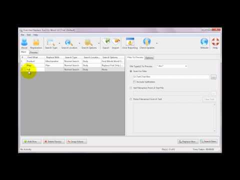 Find and Replace Tool for Word - fast, accurate and reliable batch replacement tool for Word