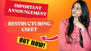 CSEET Syllabus Changed | Must-Watch for All CSEET Students 😱😱