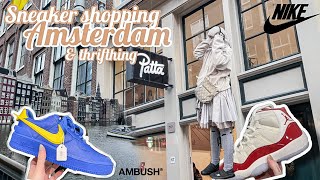 THRIFT WITH ME & SNEAKER Shopping in AMSTERDAM II Patta, Solebox, Size?