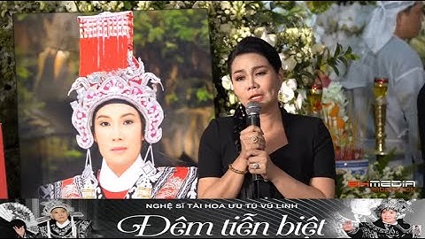 Nghệ sĩ Ngọc Huyền ngất sau khi hát tiễn biệt nghệ sĩ Vũ Linh