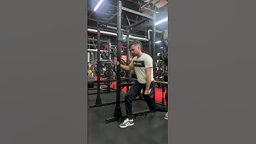 Hand supported db reverse lunge