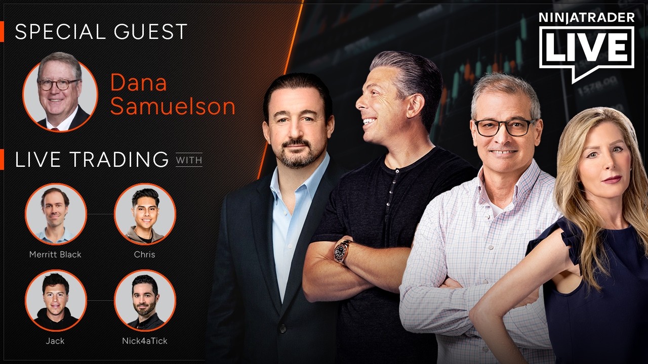 NinjaTrader Live | Trading + Analysis w/ Dana Samuelson, TTrades ...