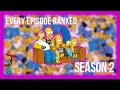 Every episode of the simpsons season 2 ranked from worst to best